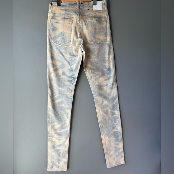 WEEKDAY, size W28 L34 white acid washed bleached look skinny jeans - Picture 6 of 9